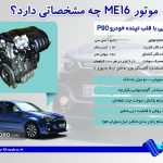 آشنایی با قلب تپنده خودرو P۹۰ در یک اینفوگرافی