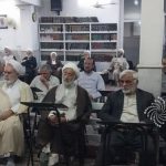 تصاویر: مراسم میلاد امام رضا(ع) در دفتر آیت‌الله العظمی صانعی