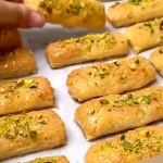 طرز تهیه شیرینی نارگیلی با خمیر هزار لا / سه سوته یه شیرینی خوشمزه بپزید