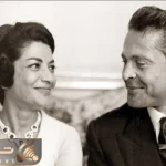 سفر به ایام قدیم؛ اشرف هوس باز و شوهر سومش درحال بریدن کیک عروسی