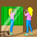 بازی فکری؛ باید هوش الماسی داشته باشی تا مشکل دختر تو آینه رو پیدا کنی