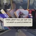 ببینید؛ لحظه سکته قلبی راننده اتوبوس در حال حرکت