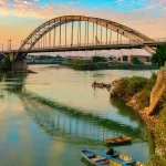 پلهای رود کارون ۹۰ سال پیش چگونه بودند؟!