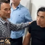 مشاجره شدید خداداد عزیزی با هوادار خیبر بعد شکست تراکتور+ ویدیو