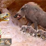 مستند حیات وحش؛ گراز کم فهم مار و با تخماش هورت میکشه