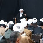 گزارش تصویری: مراسم سوگواری روز شهادت حضرت زهرا (س) در دفتر حضرت آیت الله نوری همدانی