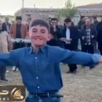 آواز محلی؛ پسر روستایی با آهنگ ترکی رقصید هم ولایتی هاشم عین بارون رو سر شاباش ریختن