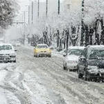 برف، باران و یخبندان البرز را فرا گرفت